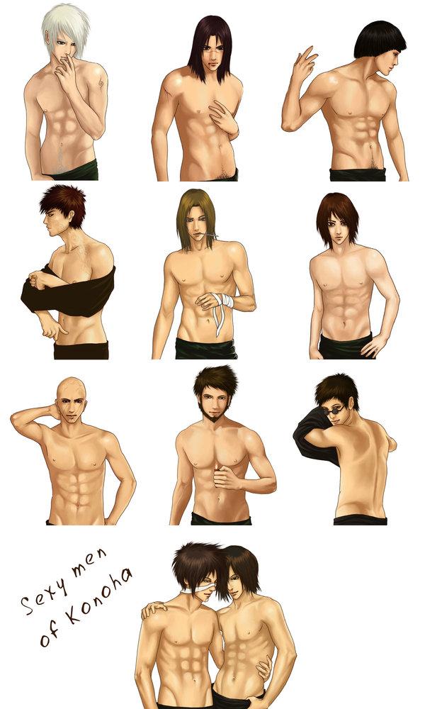 Sexy men of Konoha